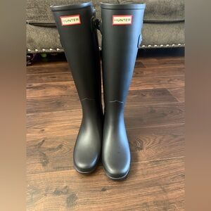 Hunter Black Women's Winter & Rain Boots